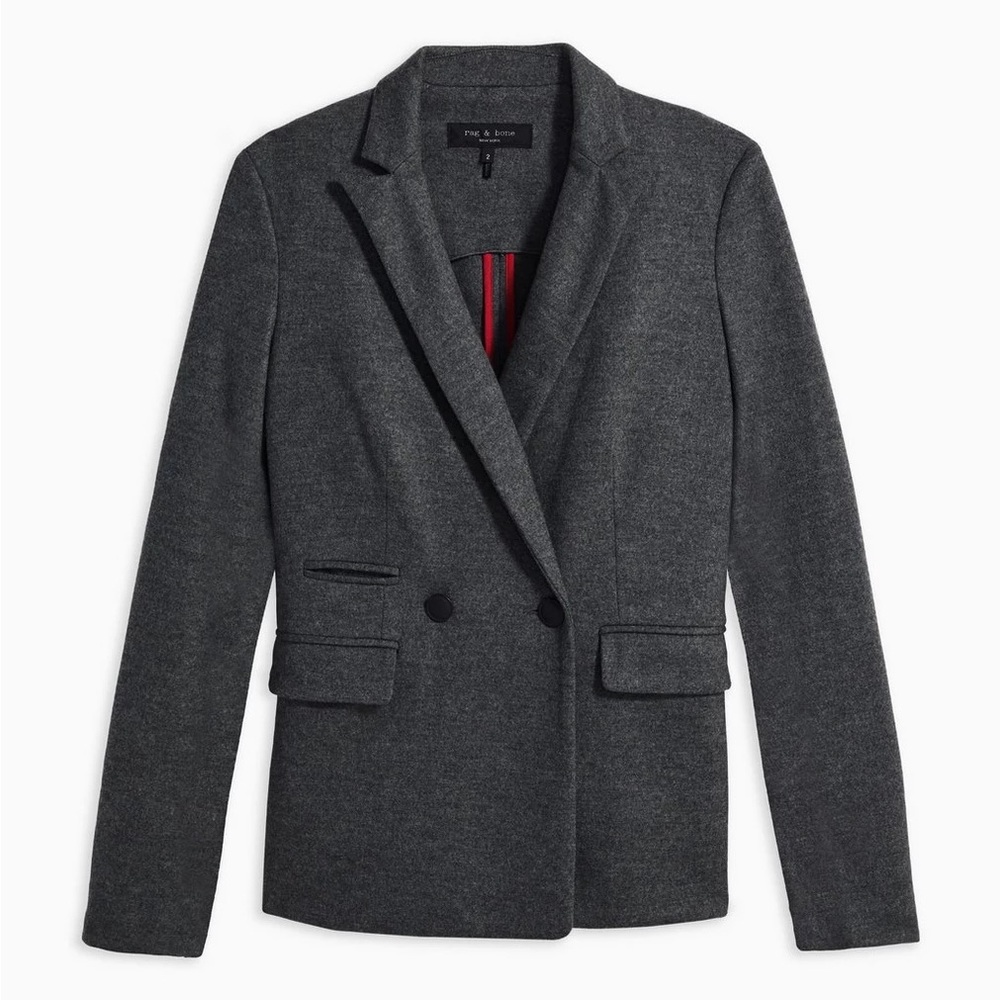 Rag & Bone Leon Knit Wool Blazer Jacket - size 10 NWT - Picture 1 of 5